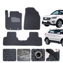 Tapete Carro Capacho Novo Creta 22 a 2026 Robusta Sob Medida Impermeável Black Friday Cor Grafite