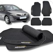 Tapete Carro Megane 2007 2008 2009 2010 2011 2012 Personalizado Bordado Emborrachado 3 Peças