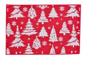 Tapete Cervena Vermelho Sortido 40x60cm Decoração de Natal Tapete Cervena Vermelho Sortido 40x60cm Decoração de Natal