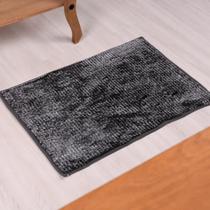 Tapete Charm Chenille Chumbo