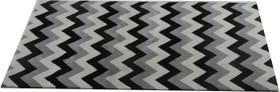 Tapete Chevron Cinzas 1,00x1,50m Scandinavia Zigzag