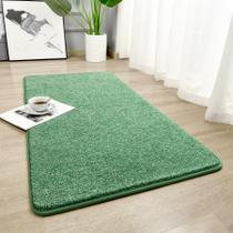 Tapete Chicrug 61x122 cm Memory Foam Low-Pile Runner Green