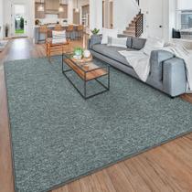 Tapete Chicrug 6x9 Memory Foam Low-Pile Cinza Verde Branco