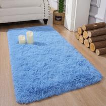 Tapete Chicrug Plush Soft Runner Carpet 61x122 cm azul cobalto