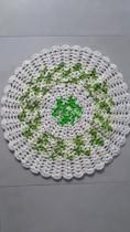 Tapete Circular Crochê 100% artesanal Tapete Circular Crochê 100% artesanal