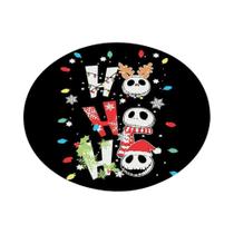 Tapete Circular De Natal Com Estampa De Papai Noel Para Decoração De Móveis Em Quartos E Salas De