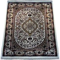 Tapete Classic Lux Medalhão Persa Oriental Marrom 1,00x1,40m Tapete Classic Lux Medalhão Persa Oriental Marrom 1,00x1,40m