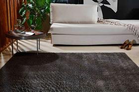 Tapete Classic Poliester 150x100cm Retangular Marrom Oasis