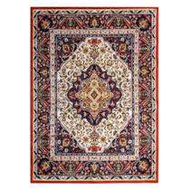 Tapete Classico Oriental Barroco 200X300 Cm Medalhao Persa
