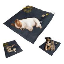 Tapete Cobertor Pet Térmico Elétrico 60x60cm Almofada Cães Gatos