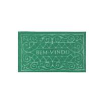 Tapete Coimbra Bem Vindo Verde 38 Cm X 58 Cm Yazi Tapete Coimbra Bem Vindo Verde 38 Cm X 58 Cm Yazi