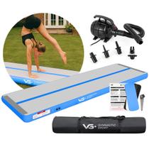 Tapete Colchão Ginástica Inflável 4 Metros com Bomba Elétrica VG Plus