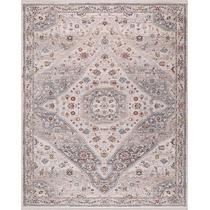 Tapete coliseo desenho 03 bege e cinza 250x310