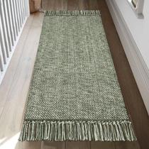 Tapete Collive Kitchen Runner tecido à mão reversível 60x130cm