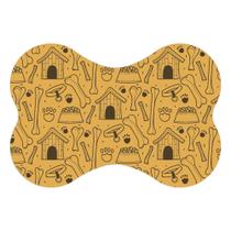 Tapete Comedouro Ração Cachorro Pet Cão Dog Lona Nº5 - 37x54