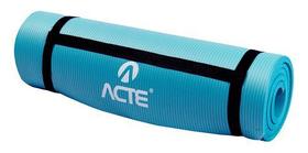 Tapete Comfort Yoga Macio 1,8m Comprimento Acte Sports Azul
