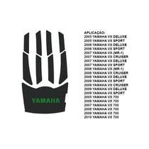 Tapete compatível Yamaha VX110 05-09 VX700 10 Preto/Verde