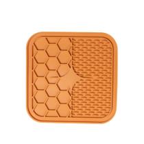 Tapete Coral Lambedor Interativo Cães Gatos Comedouro Tapete Coral Lambedor Interativo Cães Gatos Comedouro