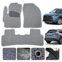 Tapete Corolla XEi XRs GLi 2020 a 2026 Borracha Capacho Antiderrapante 3 Pçs Cor cinza Tapete Corolla XEi XRs GLi 2020 a 2026 Borracha Capacho Antiderrapante 3 Pçs Cor cinza