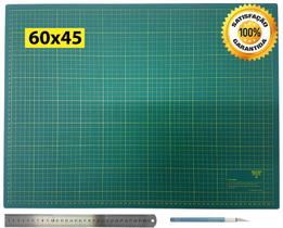 Tapete Corte 60 Régua Inox 30cm Estilete Precisão Scrapbook