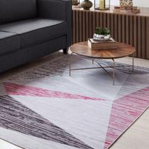 Tapete Corttex Berlim Abstrato Bege - 2,40m x 2m de Largura