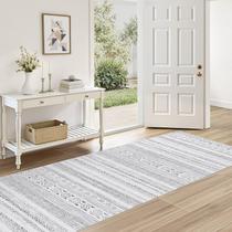 Tapete Cotiled 79x203 cm Lavável Antiderrapante Cinza Escuro Tapete Cotiled 79x203 cm Lavável Antiderrapante Cinza Escuro