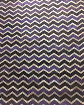 Tapete Couro 250x300 Chevron