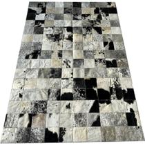 Tapete couro preto branco salino amarelo 1,00x1,50 s/b pç 10 Tapete couro preto branco salino amarelo 1,00x1,50 s/b pç 10