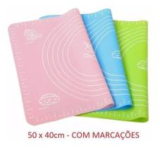 Tapete Culinário De Silicone Antiaderente Para Abrir Massa