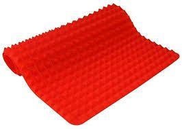 Tapete Culinário de Silicone Antiaderente para Assar - Vermelho Tapete Culinário de Silicone Antiaderente para Assar - Vermelho