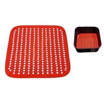 Tapete Culinário Fritadeira Air Fryer Silicone Quadrado