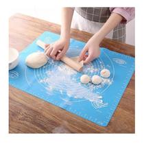 Tapete Culinário Silicone Antiaderente Confeitaria 50x40 Cm