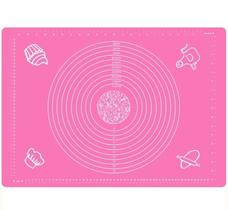 Tapete Culinário Silicone Antiaderente Massas Bolos 70x50 cm