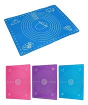 Tapete Culinario Silicone Confeitaria 40x50 Cm Kit 2 Peças