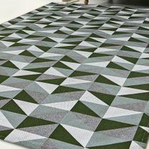 Tapete Dallas 1,35 m x 2,00 m antiderrapante - Verde