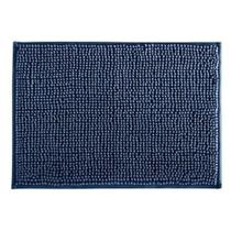 Tapete Dallas Microfibra Azul Marinho - 60cm x 40cm