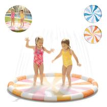 Tapete De Água Infantil Chuveirinho Splash Pad Com Jatos De Água Tapete De Água Infantil Chuveirinho Splash Pad Com Jatos De Água