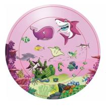 Tapete De Água Interativo Inflável Para Pets e Bebês Sensorial Com Peixe De Estimação Reforçado Gran