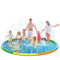 Tapete de Água Splash Pad EPN 4m Grande para Crianças e Cães Tapete de Água Splash Pad EPN 4m Grande para Crianças e Cães
