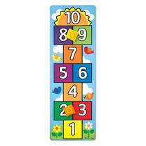 Tapete de amarelinha Melissa & Doug Hop & Count para crianças