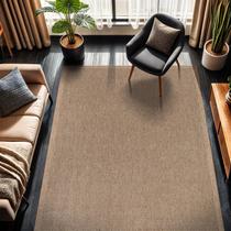 Tapete de área CAMILSON Easy Jute, 6 x 9 pés, interior e exterior, cor natural Tapete de área CAMILSON Easy Jute, 6 x 9 pés, interior e exterior, cor natural