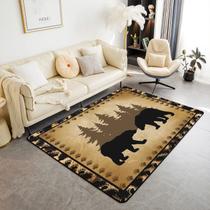 Tapete de área jejeloiu Bear para sala de estar, quarto, 150x200cm Tapete de área jejeloiu Bear para sala de estar, quarto, 150x200cm