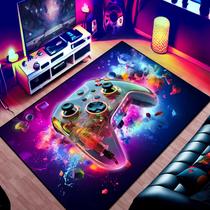 Tapete de área KALERA Gaming 3D transparente Gamepad 150x100cm