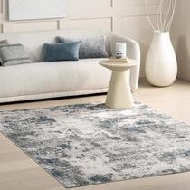 Tapete de área NuLoom SpinClean Dali Grey 90 cm x 150 cm