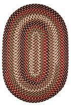 Tapete de área Rhody Rug Mayflower MF43 Sangria 61 x 91 cm oval Tapete de área Rhody Rug Mayflower MF43 Sangria 61 x 91 cm oval