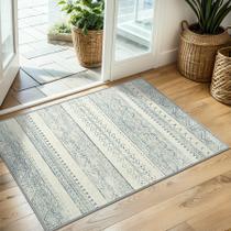 Tapete de área Tosuoka 2x3m para sala de estar, quarto, azul Tapete de área Tosuoka 2x3m para sala de estar, quarto, azul