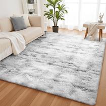 Tapete de área YOBATH Fluffy Shag de 8 x 10 pés para sala de estar e quarto Tapete de área YOBATH Fluffy Shag de 8 x 10 pés para sala de estar e quarto