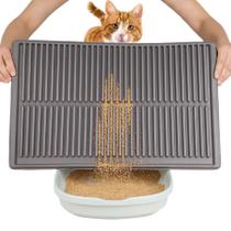 Tapete de areia para gatos PetNova à prova d'água, fácil de limpar, sem BPA