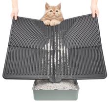 Tapete de areia para gatos UPSKY Large, almofada macia impermeável de 79 x 61 cm