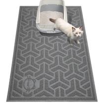 Tapete de areia para gatos UPSKY Scatter Control à prova d'água 90x60cm